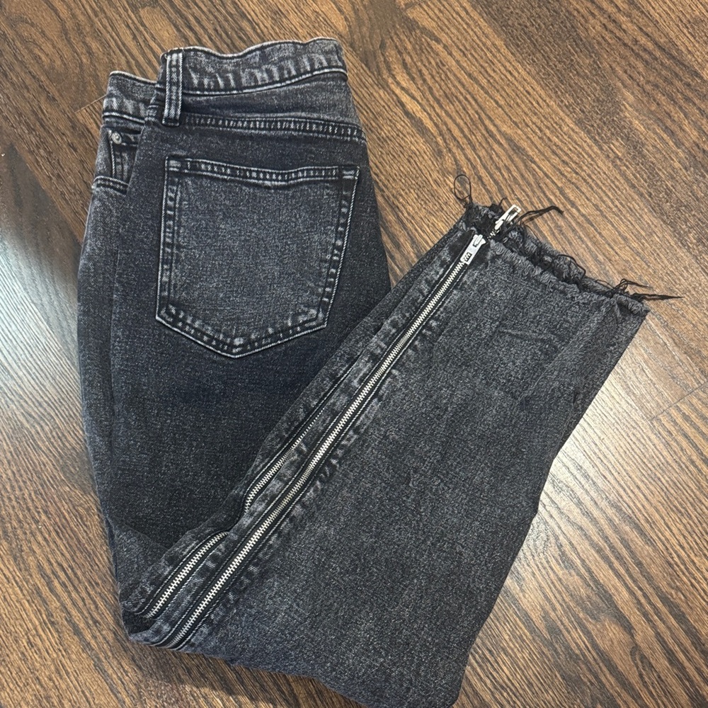 Abercrombie & Fitch High Rise Black Jeans